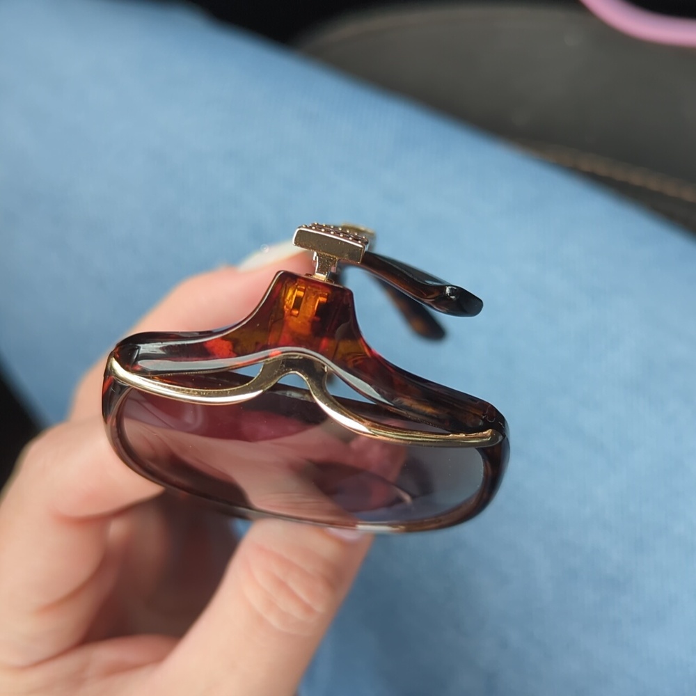 Oversized Tortoise Shell Sunglasses - image 4